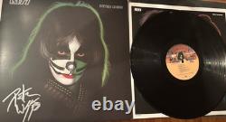 Peter Criss KISS Vinyle Solo Signé LP Mad Monster Preuve d'Authenticité de l'Autographe