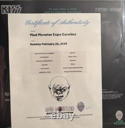Peter Criss KISS Vinyle Solo Signé LP Mad Monster Preuve d'Authenticité de l'Autographe