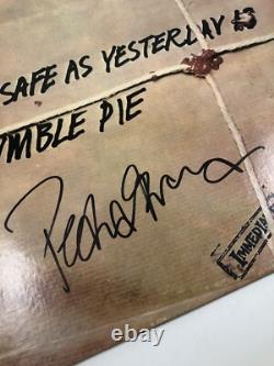 Peter Frampton Humble Pie signé et autographe As Safe As Yesterday album vinyle