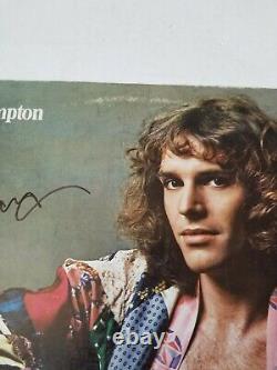 Peter Frampton Real Signed Je Suis Dans Vous Vinyl Record Jsa Coa Autographié