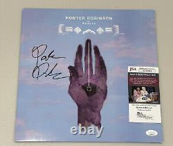 Porter Robinson a signé l'album vinyle Worlds autographié Dj Edm Jsa Coa