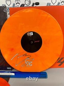 Post Malone Stoney Album Vinyle 2 LP Signé Autographié avec Certificat d'Authenticité de Beckett Bas