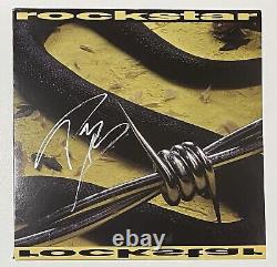 Post Malone a signé un disque vinyle LP Rockstar autographié