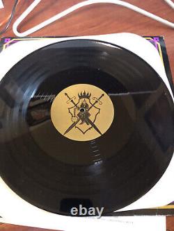 Queensryche Signé Autographe 206 Étiquette Vinyle Premier Album Autographié Rare