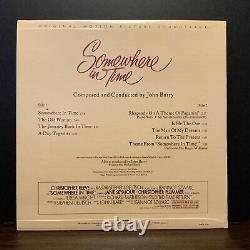 Quelque Part Dans Le Temps, Ost Soundtrack Vinyl Lp Autographed Par Christopher Reeve