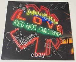 RED HOT CHILI PEPPERS Disque Vinyle Autographié UNLIMITED LOVE