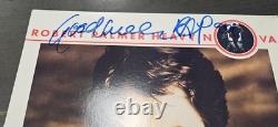ROBERT PALMER ALBUM VINYLE SIGNÉ Pochette de disque uniquement JSA COA HEAVY NOVA