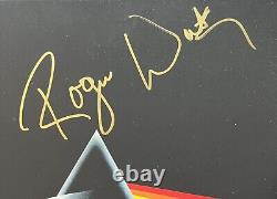 ROGER WATERS Autographed Vinyle Signé Album DARK SIDE OF THE MOON avec certificat d'authenticité