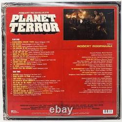 ROSE McGOWAN & MARLEY SHELTON ont signé l'album de la bande originale de Planet Terror avec vinyle JSA