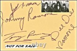 Ramones Autographié 7vinyl Baby Je T'aime