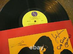 Ramones Signées Autographiées Fin Du Siècle Vinyl Lp & Sleeve