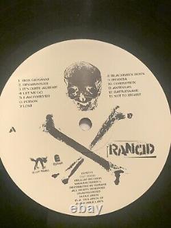 Rancid Signé Copie Rare Ltd. Ed. De 200 Plus Tim Armstrong Rancid Punx Addition