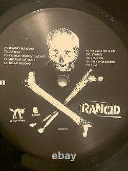 Rancid Signé Copie Rare Ltd. Ed. De 200 Plus Tim Armstrong Rancid Punx Addition