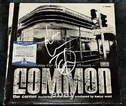 Rappeur de rap commun signé album vinyle enregistré autographié de Beckett BAS