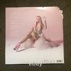 Rare Nicki Minaj Pink Friday Vinyl Autographié Couverture Endommagée Aucun Dommage Au Vinyl