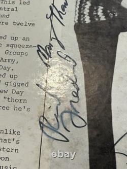 Rare signé autographié NEW DAY (GROWING CONCERN GUERINO) VINYLE DE GARAGE DE CHICAGO