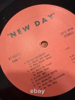 Rare signé autographié NEW DAY (GROWING CONCERN GUERINO) VINYLE DE GARAGE DE CHICAGO