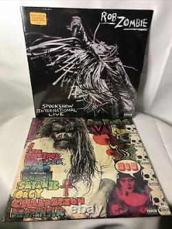 Rob Zombie 11 Vinyl Records Limited Edition Box Set 50/1000 Avec Autographe! Nouveau