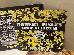 Robert Finley Goin' Platinum! Disque vinyle d'occasion autographié