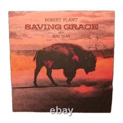 Robert Plant Saving Grace Couverture Signée Led Zeppelin Vinyle Fruit Punch