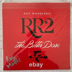 Roc Marciano Rr2 La Dose Amère Vinyle Blanc 2xlp Signé, #9/500