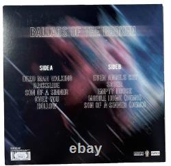 Rouleau de gelée signé Ballades Autographiées de l'album vinyle brisé LP Record Jsa