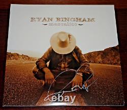 Ryan Bingham a signé Mescalito 180 G 2 disques LP vinyle avec preuve de l'autographe.