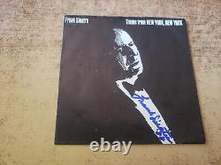 SIGNÉ À LA MAIN Années 1980 VG++ Thème de Frank Sinatra de New York, New York 45