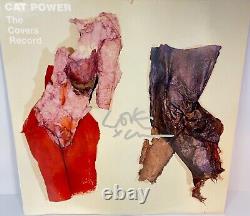 SIGNÉ- Cat Power The Covers Record Vinyle 1 LP NM Vinyle, Poche EX, Boîte Envoyée