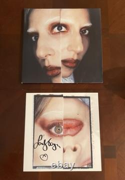 SIGNÉ Lady Gaga MAYHEM Exclusif Boutique 180g Vinyle Noir EN MAIN EXPÉDIÉ MAINTENANT