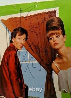 SIGNÉ ? Le mélange de fête des B-52 ! Disque vinyle LP avec cadre, autographié par Fred, années 80
