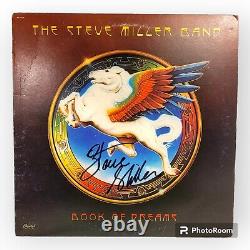 STEVE MILLER BAND Album Vinyle Book Of Dreams signé avec certificat d'authenticité garanti