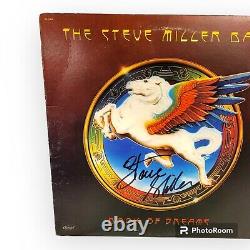 STEVE MILLER BAND Album Vinyle Book Of Dreams signé avec certificat d'authenticité garanti