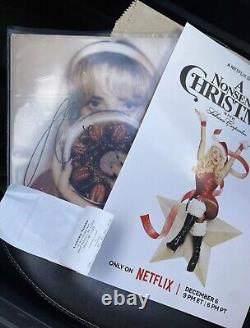 Sabrina Carpenter Fruitcake VINYLE SIGNÉ OLIVE GREEN Avec Affiche En Main