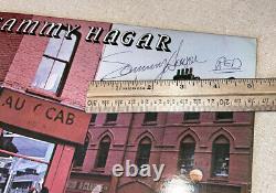 Sammy Hagar Titre Personnel Lp Signé / Autographe Par Sammy 1977 Vg/vg St-11599