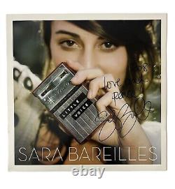 Sara Bareilles Autographié Little Voice Vinyl Lp Rare 1st Pressing Framed