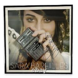 Sara Bareilles Autographié Little Voice Vinyl Lp Rare 1st Pressing Framed