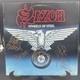 Saxon Wheels Of Steel Vinyle D&eacute;dicac&eacute;/sign&eacute; Par Biff Byford +4