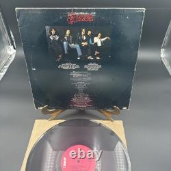 Saxon Wheels of Steel Vinyle dédicacé/signé par Biff Byford +4
