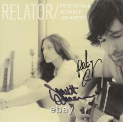 Scarlett Johansson signée et autographiée Relator vinyle album disque LP PSA DNA