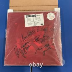 Scorpions Lovedrive Disque vinyle Album LP original avec pochette rouge autographié