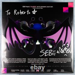 Sebii VVSS Disque Vinyle Marbré Rouge Rose LP Neuf Signé