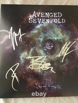 Septuple Signé Vengé Autographié La Scène Vinyl Album M. Shadows + Coa