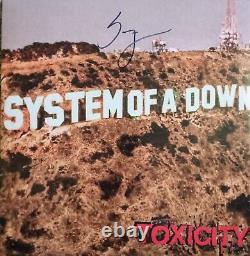 Serj Tankian a signé un album vinyle System Of A Down Toxicity