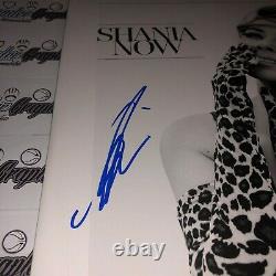 Shania Twain Signé Autographié Maintenant Vinyl Record Las Vegas Beckett Bas Coa