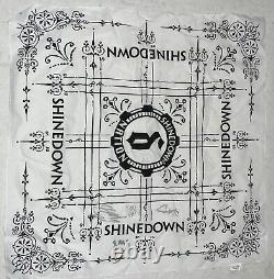 Shinedown Autographié Amaryllis Album Vinyle Vip Collection Bandana Psa Dna Loa