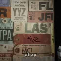 SiR Poursuivant l'Été Vinyle LP Signé/Autographié Pochette d'Album Encadrée