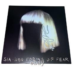 Sia 1000 Formes de Peur Album Lp Vinyle Signé Autographié Preuve Exacte Coa