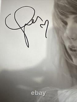 Signature à la main Taylor Swift Le Département des Poètes Torturés (TTPD) Vinyle avec CŒUR