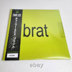 Signé Charli XCX BRAT Édition Obi Assai #428/500 Vinyle LP NEUF SCELLÉ